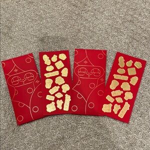 Hermes 2025 Year of the Snake Red Envelope (Set of 2)